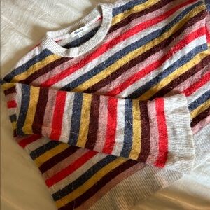 Madewell Colorful Striped Sweater